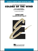 Colors of the Wind Orchestra sheet music cover